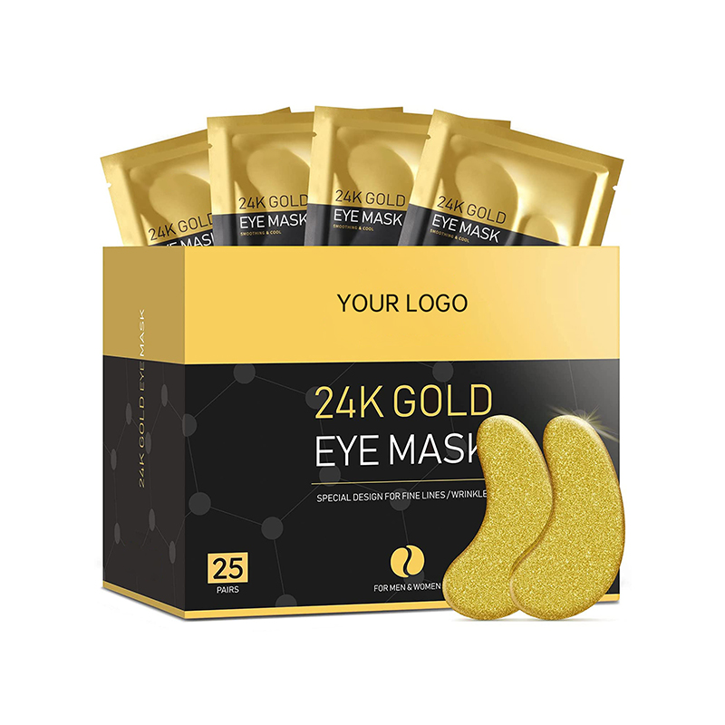 Anti Aging 24K Gold Eye Mask Free Sample Bufan Health Limited Company   24k Gold Eye Mask 