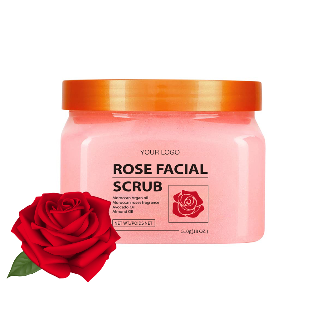 Rose Shea Sugar Scrub facial scrub cream【Free Sample】 Bufan health