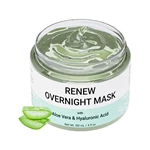 Facial Mask With Aloe Vera Gel & Hyaluronic Acid【Free Sample】