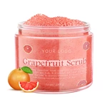 Organic Grapefruit Salt Body Scrub moisturizes and softens skin【Free Sample】