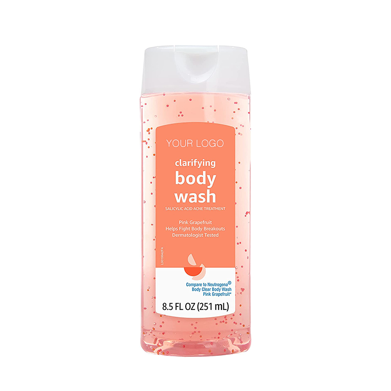 Pink Grapefruit body wash ,salicylic acid acne treatment Bufan health