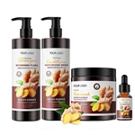 Hot sale Anti-stripping moisturizing ginger shampoo and hair conditioner Ginger head care series