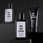 Men Personal Gentle Skin Care Product Beauty Deep Cleansing Face Cleaner Moisturizing Toner Nourishing Lotion Gift Set