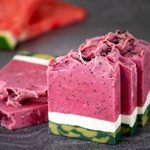 Natural Vegan Exfoliating Private Label Moisturizing Handmade Juicy Watermelon Soap