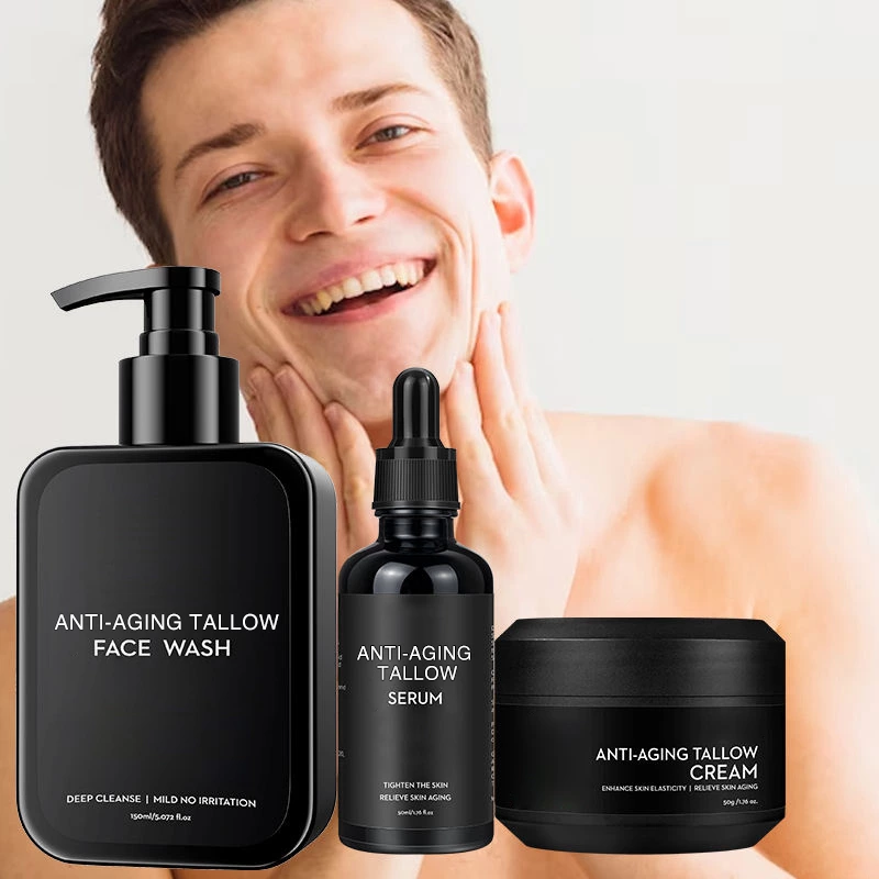 Men's Facial Whipped Oil Control Anti Aging Skin Care Products For Men