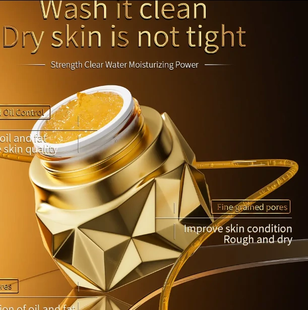 golden bulb Customized oem face care facial mask, self foaming, pore cleaning, blackhead, mild moisturizing facial mask