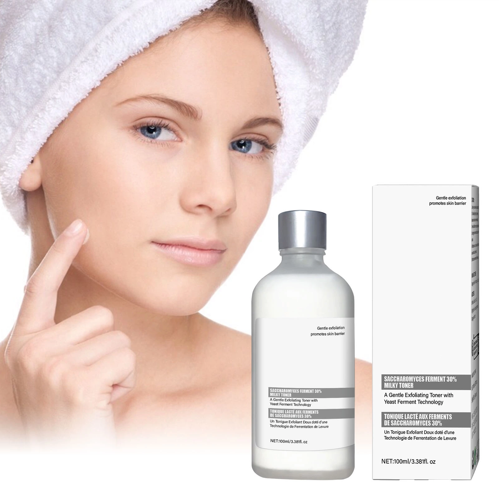 High Quality 100ml Essence Toner Refreshing Antiaging Whitening serum